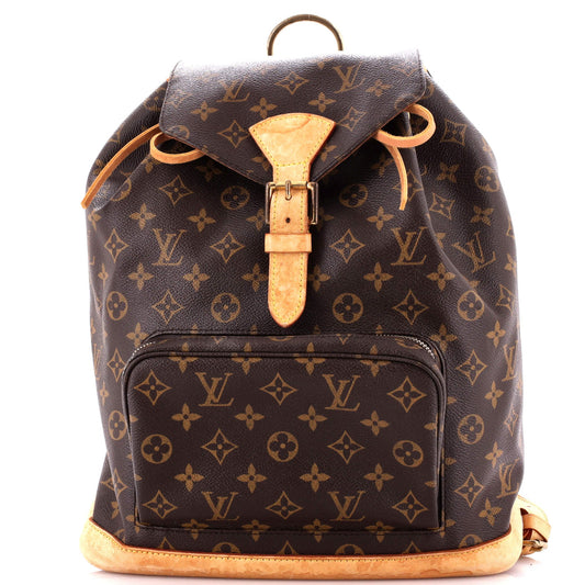 Vintage Montsouris Backpack Monogram Canvas GM
