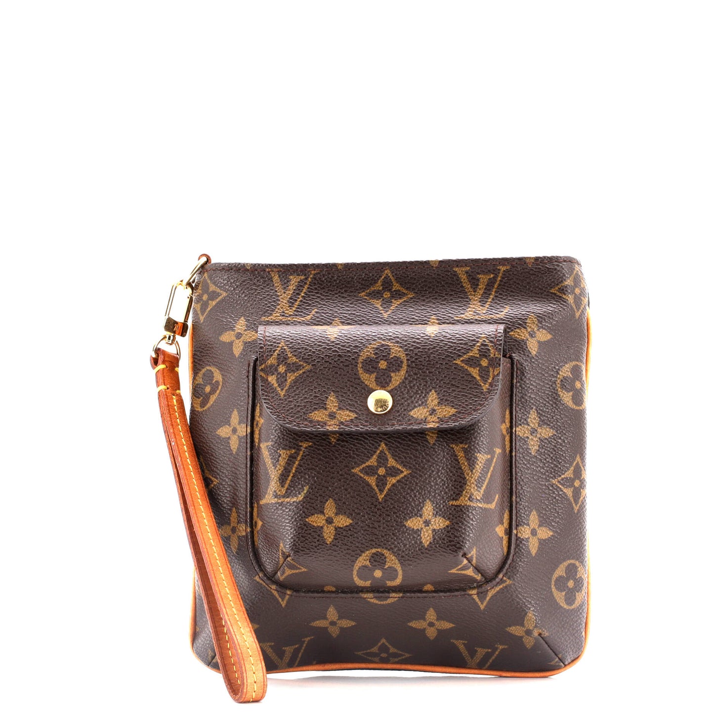 Partition Wristlet Clutch Monogram Canvas