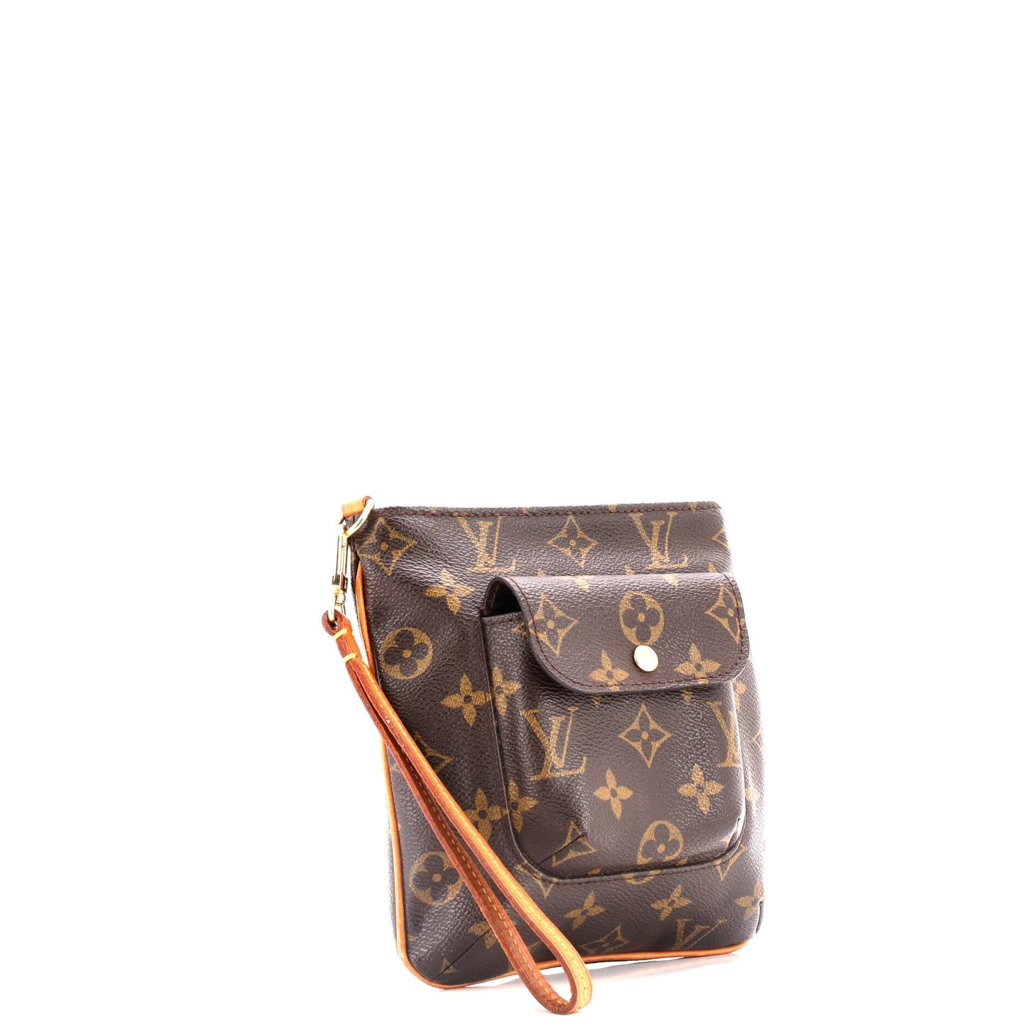 Partition Wristlet Clutch Monogram Canvas