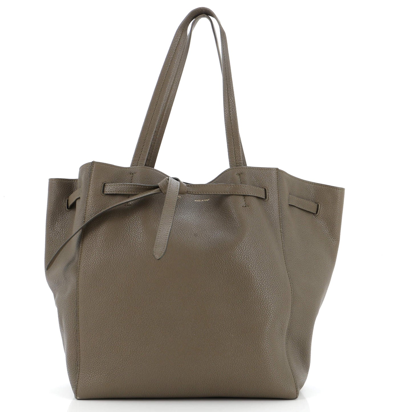 Phantom Tie Cabas Tote Leather Small