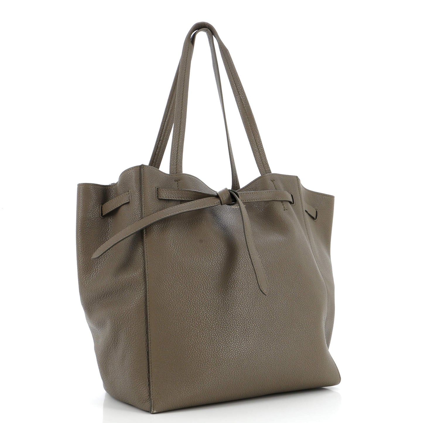 Phantom Tie Cabas Tote Leather Small