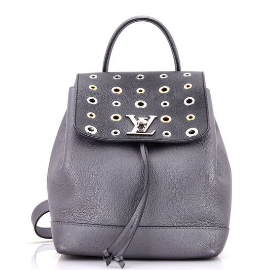 Lockme Backpack Eyelet Leather