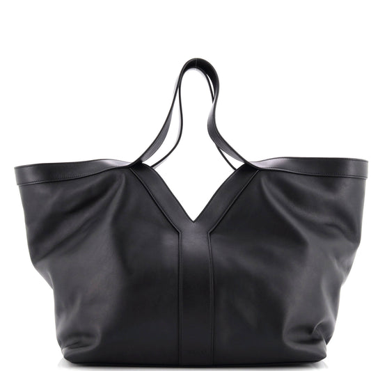 Y Shopper Tote Leather