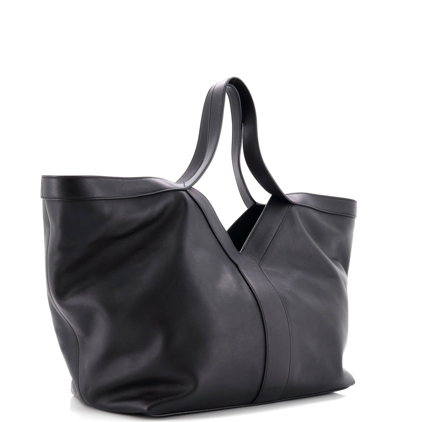 Y Shopper Tote Leather