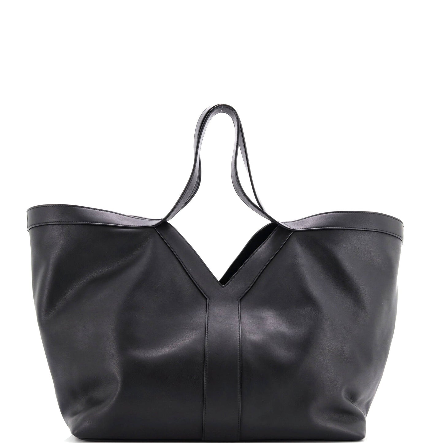 Y Shopper Tote Leather