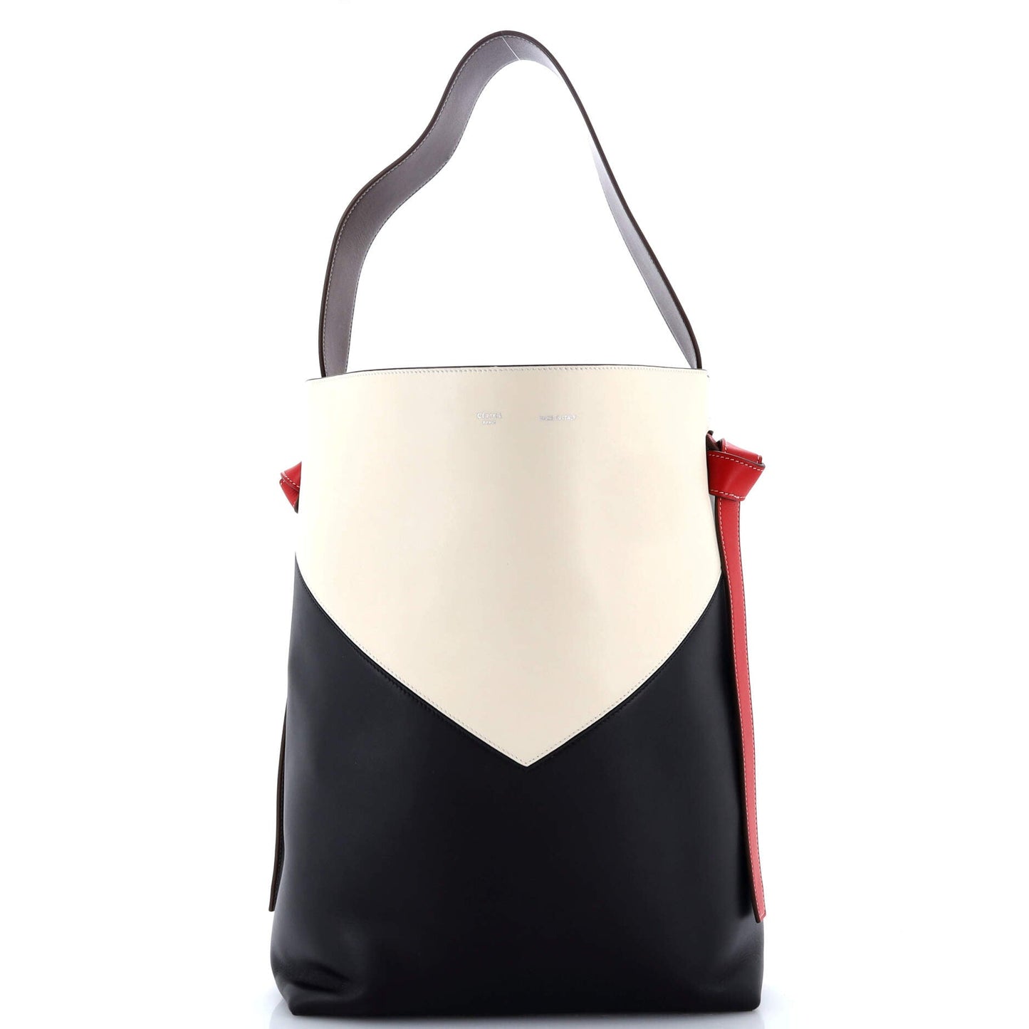 Twisted Cabas Tote Calfskin Small
