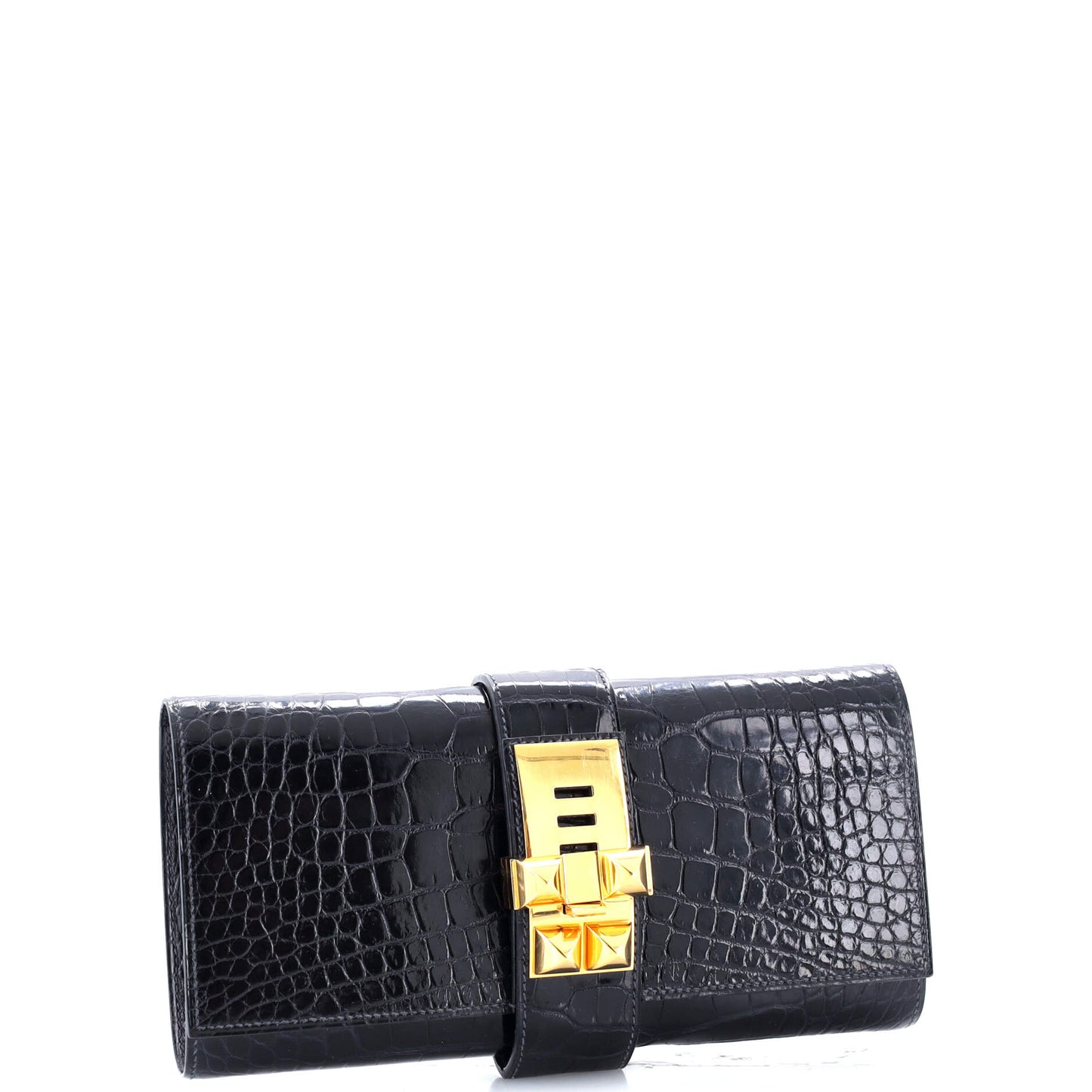Medor Clutch Shiny Alligator 23