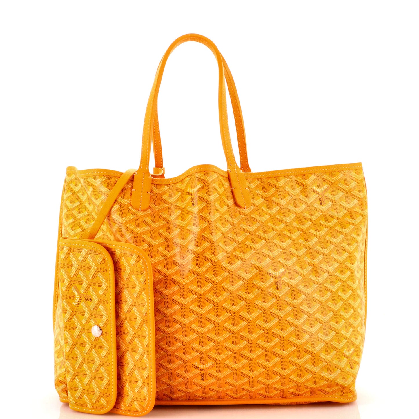 Anjou Reversible Tote Coated Canvas PM