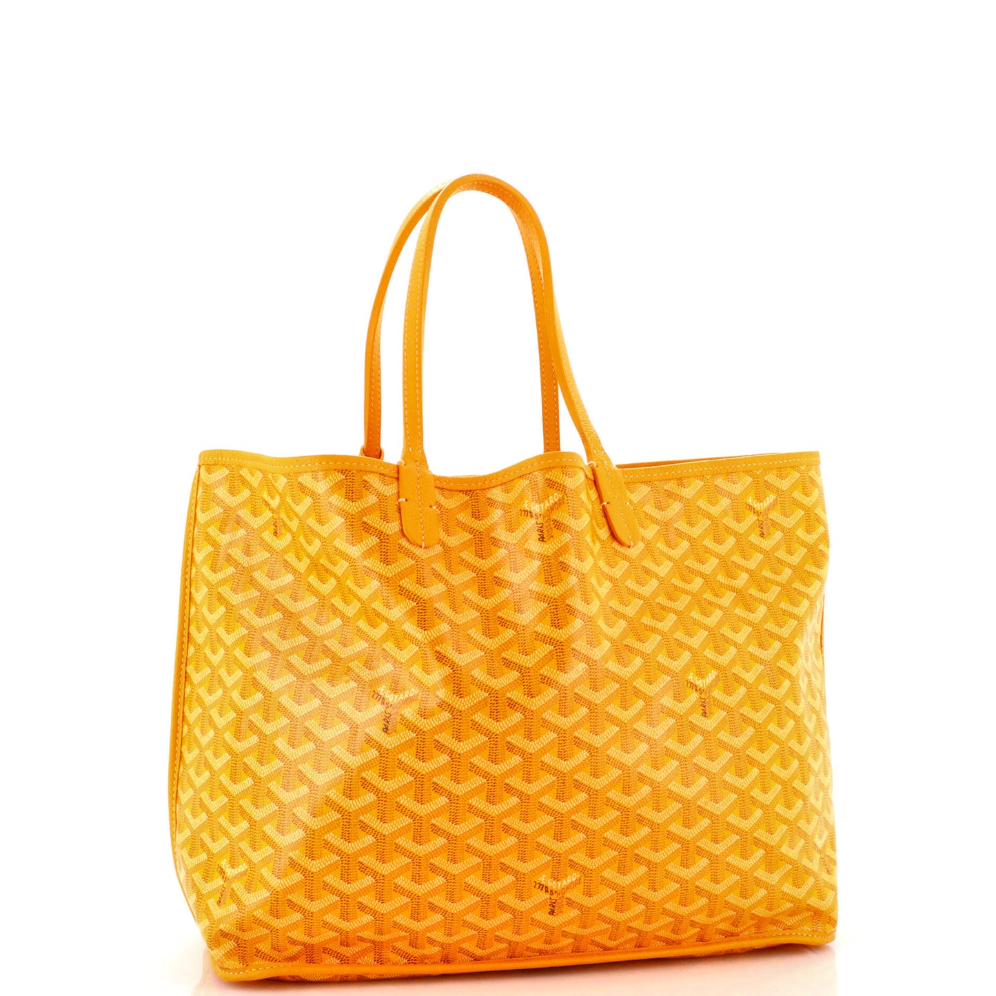 Anjou Reversible Tote Coated Canvas PM