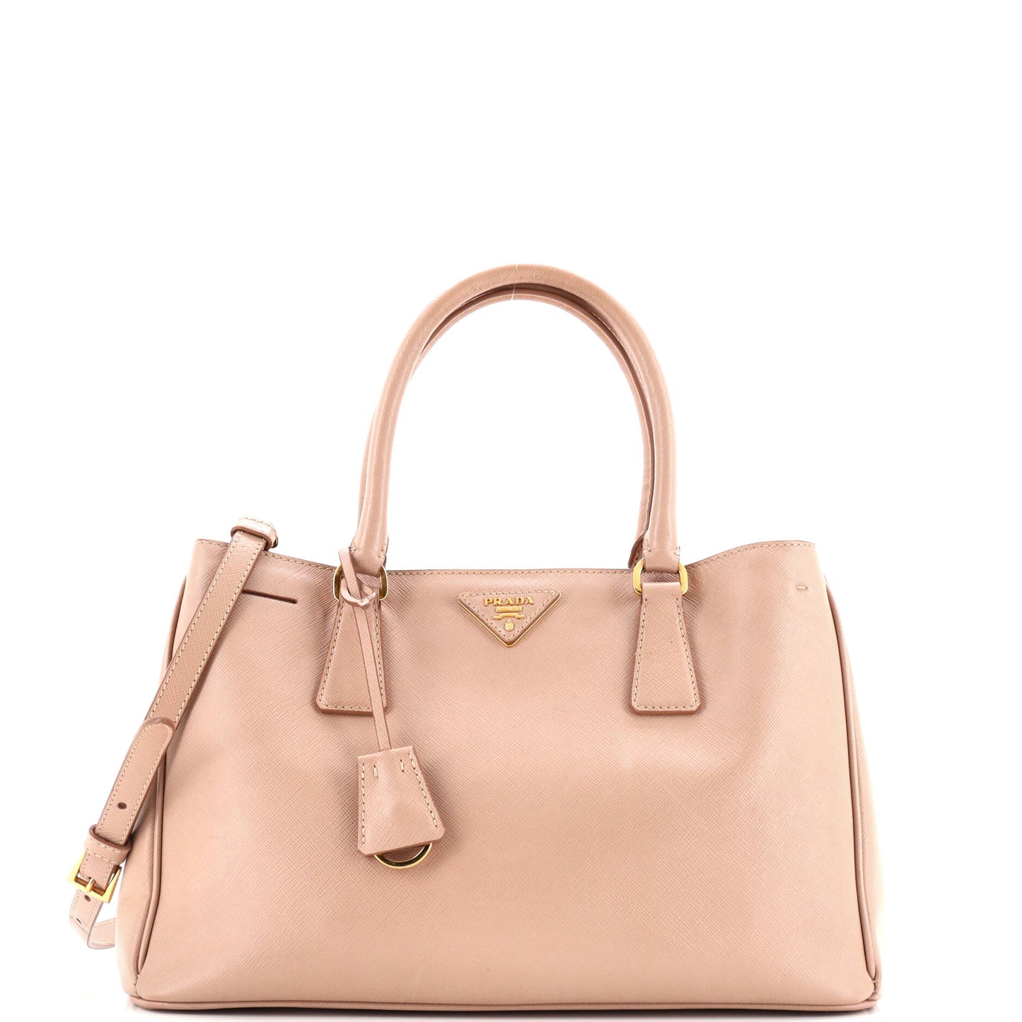 Lux Open Tote Saffiano Leather Medium