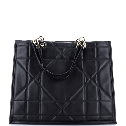 Essential Tote Archicannage Quilt Calfskin Large