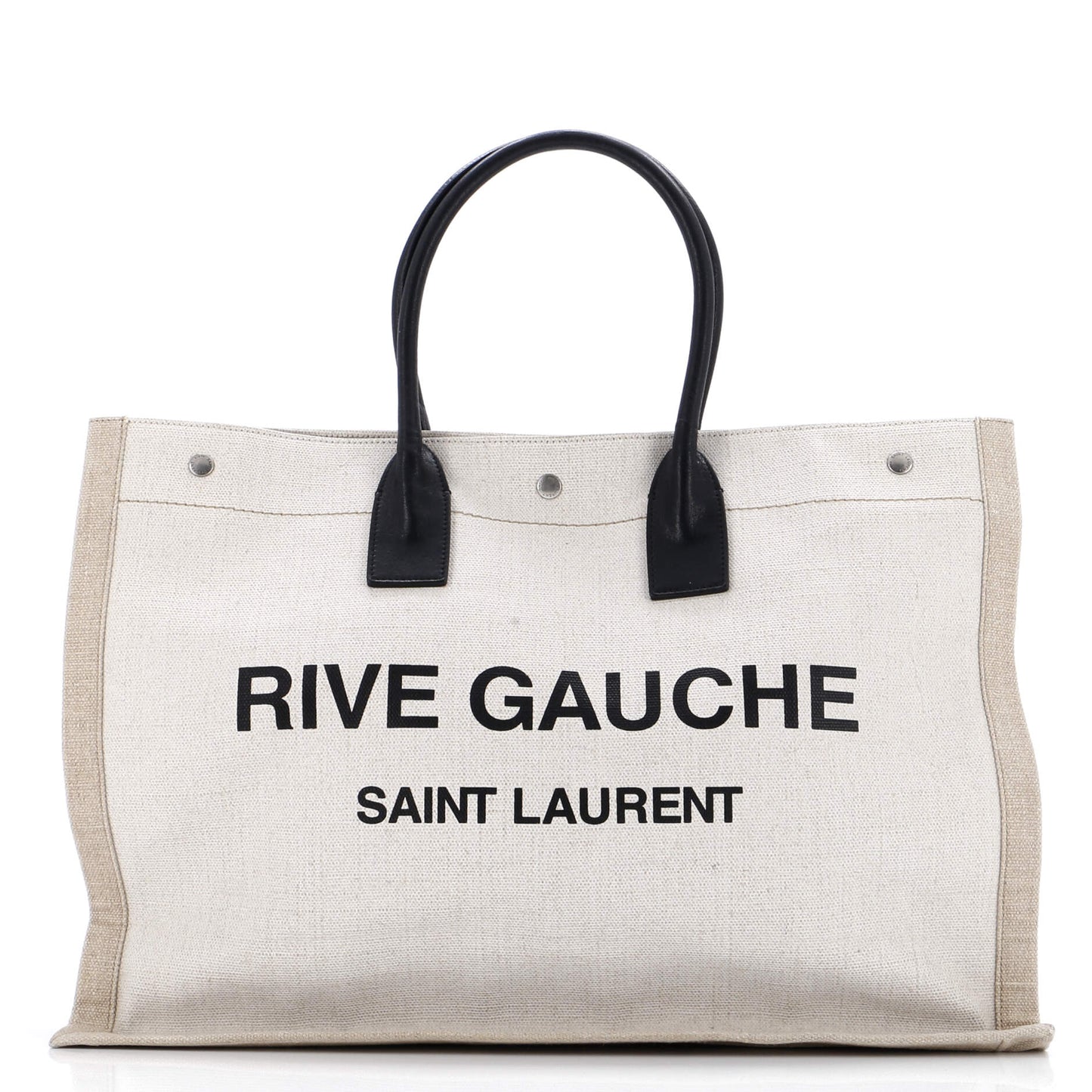 Rive Gauche Shopper Tote Canvas Large