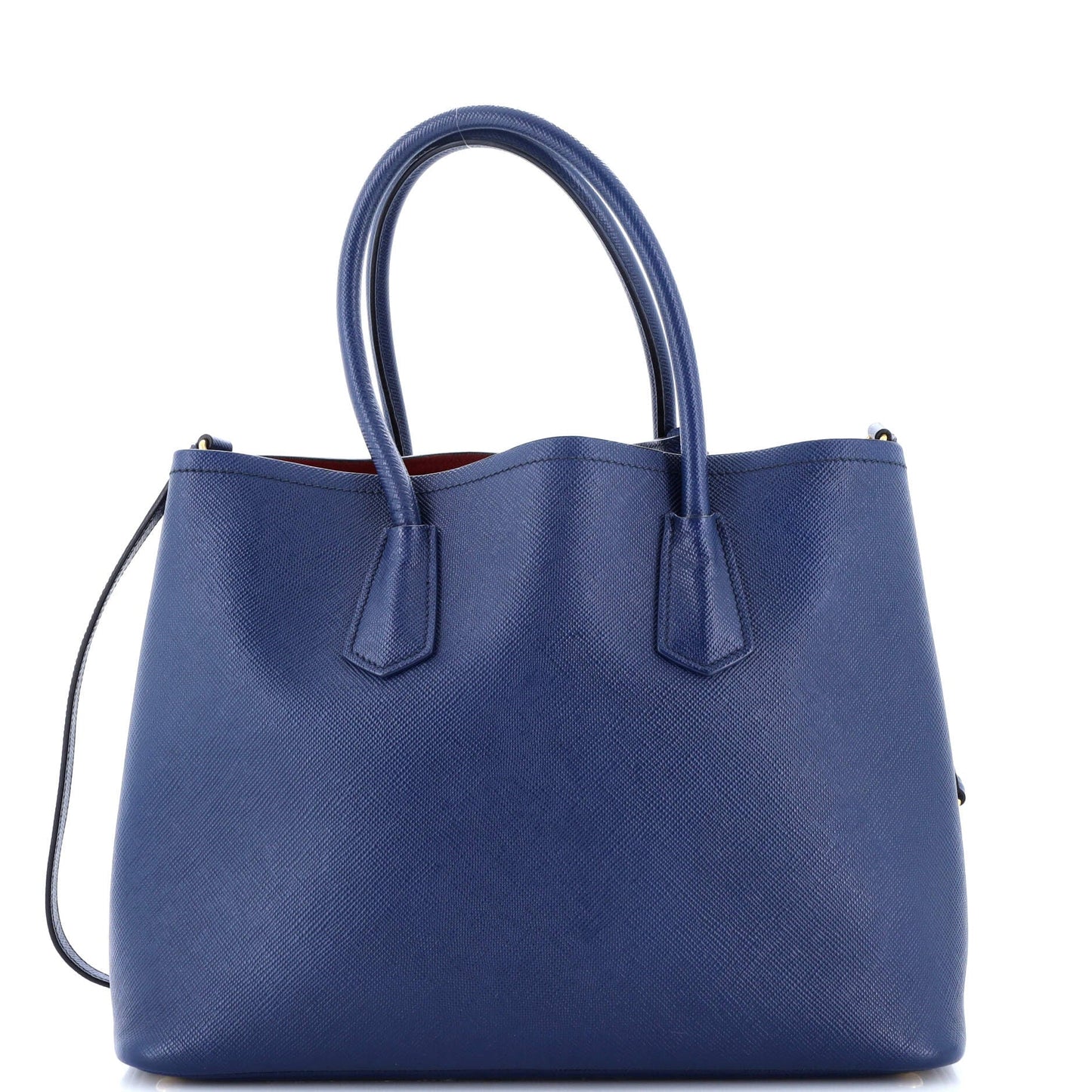 Cuir Double Tote Saffiano Leather Medium