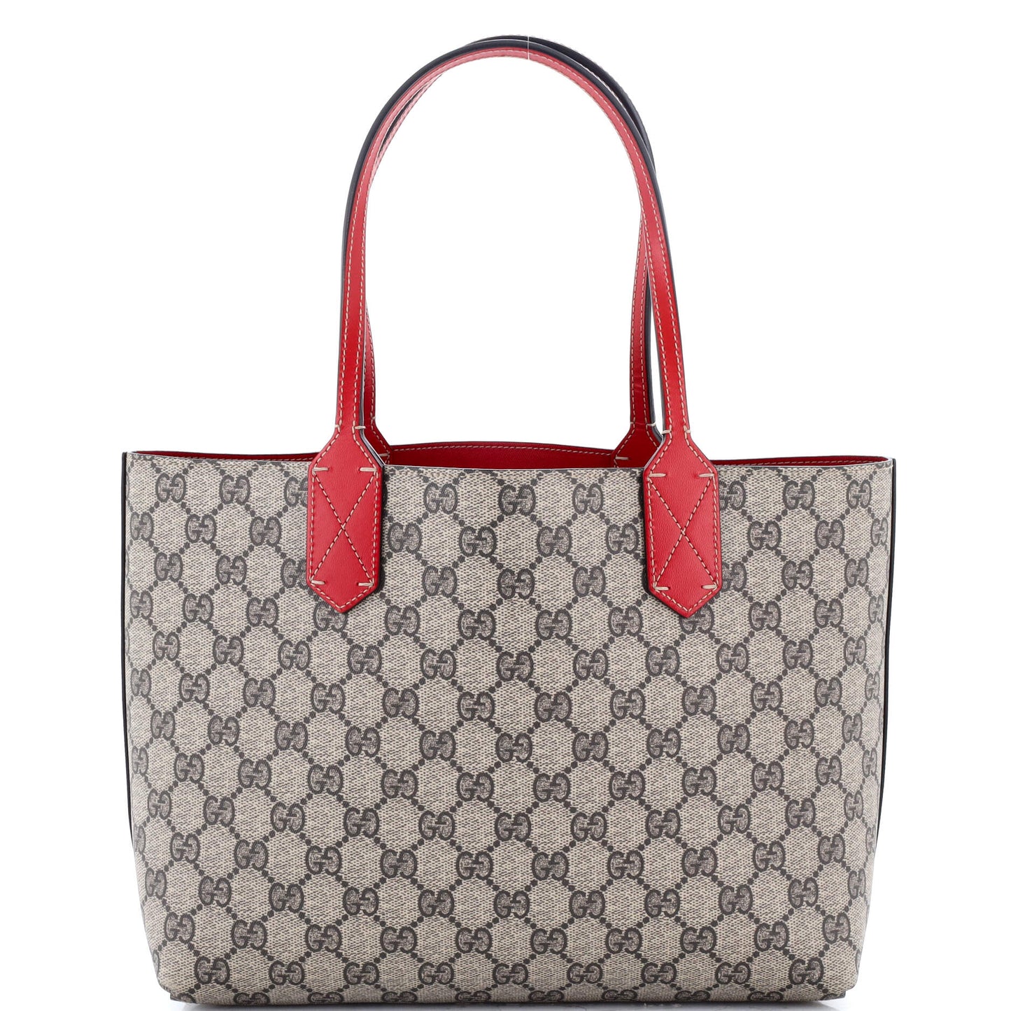 Reversible Tote GG Print Leather Small