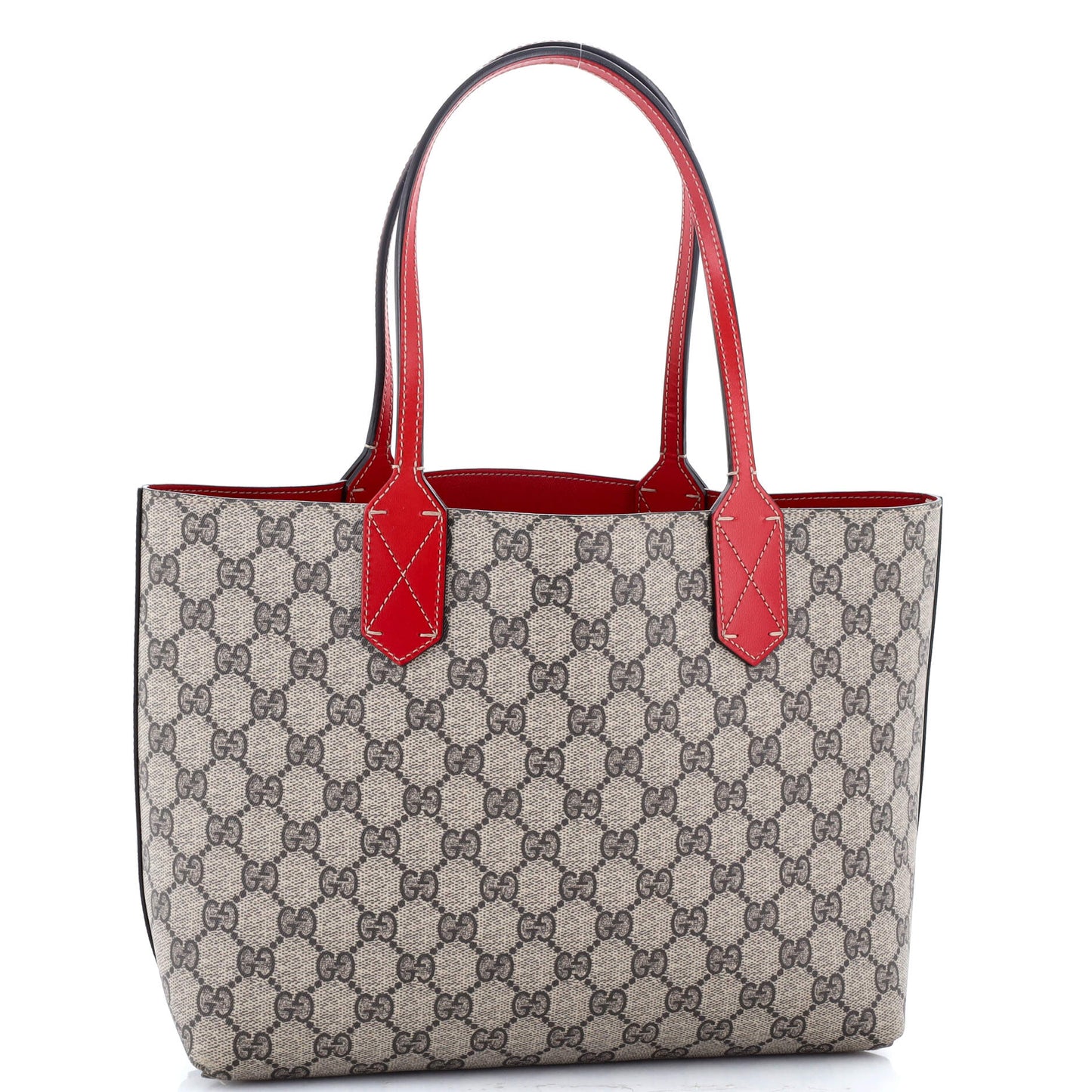 Reversible Tote GG Print Leather Small