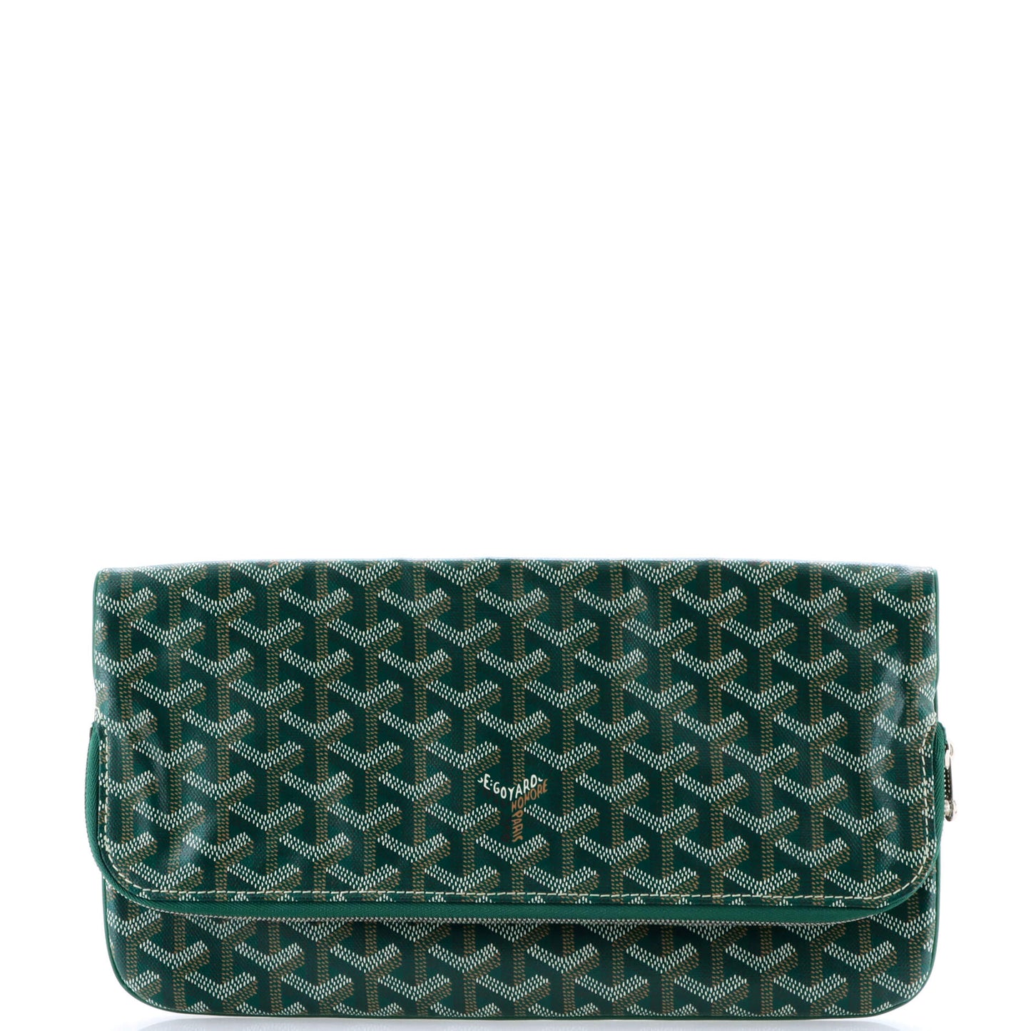 Saint Marie Clutch Coated Canvas