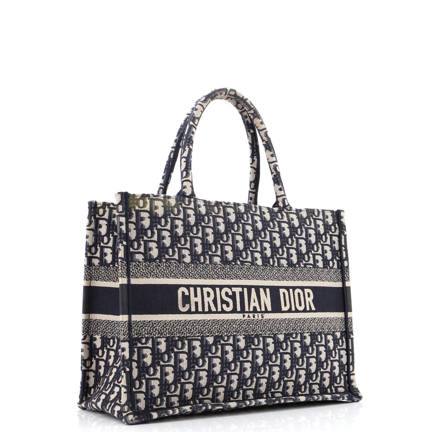 Book Tote Oblique Canvas Medium