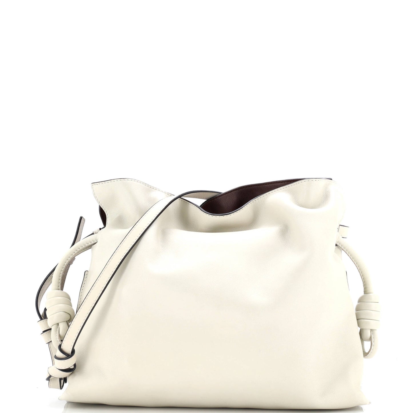 Flamenco Knot Clutch Leather Medium