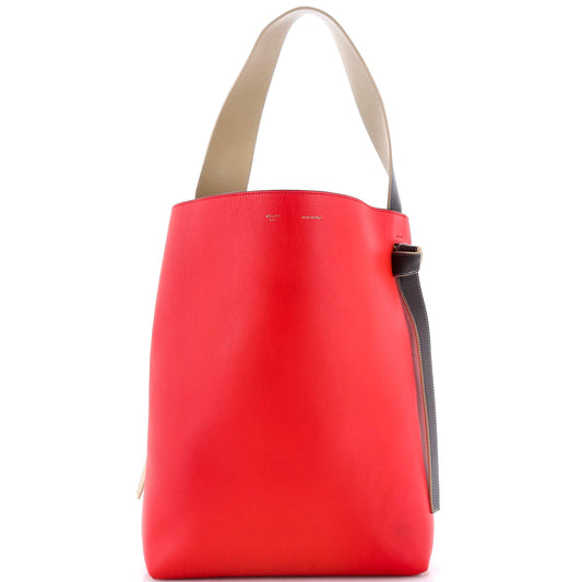 Twisted Cabas Tote Calfskin Small