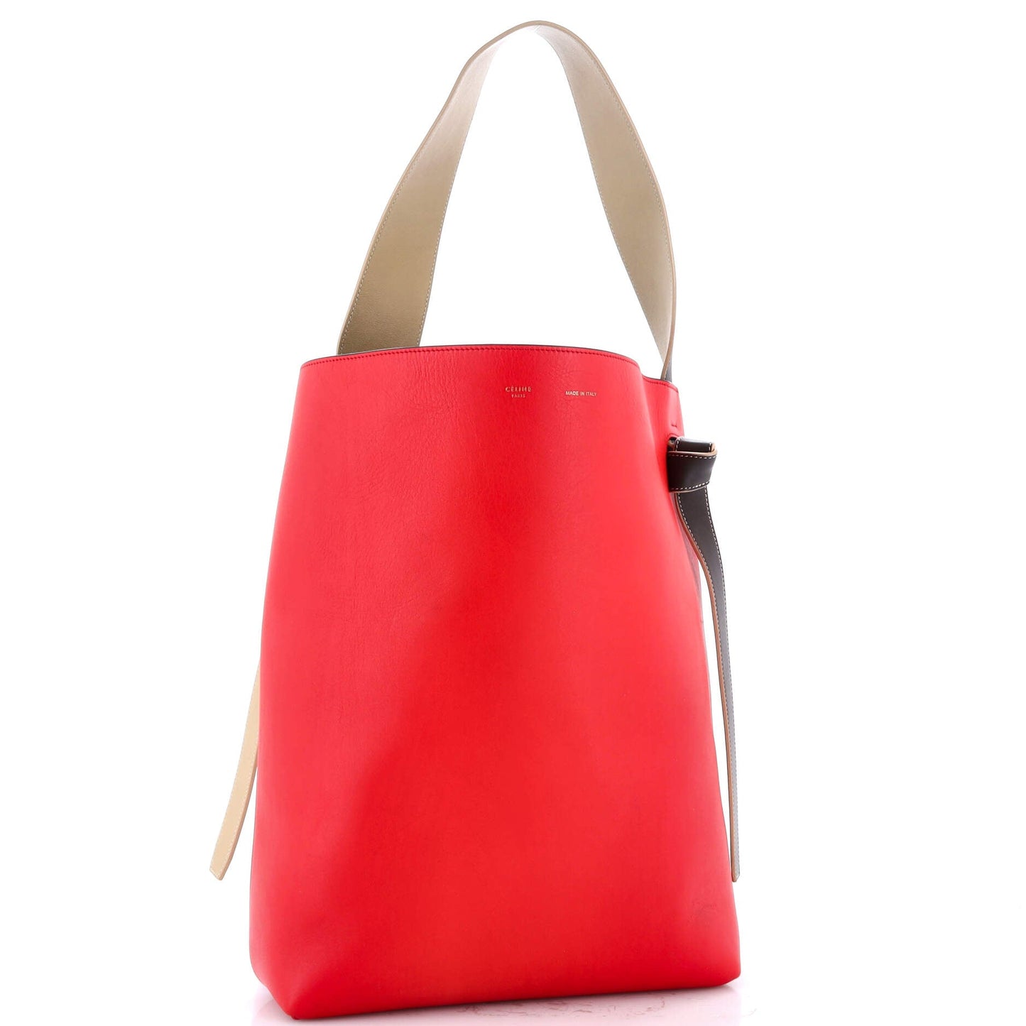 Twisted Cabas Tote Calfskin Small