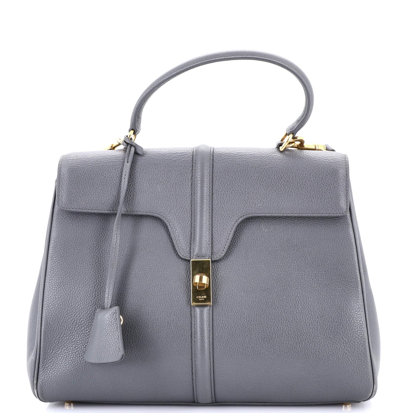 16 Top Handle Bag Grained Calfskin Medium