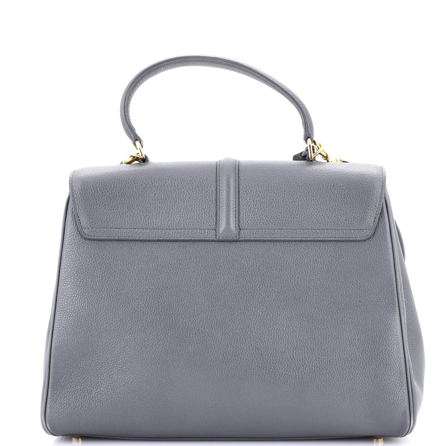 16 Top Handle Bag Grained Calfskin Medium