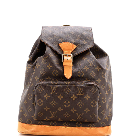 Vintage Montsouris Backpack Monogram Canvas GM