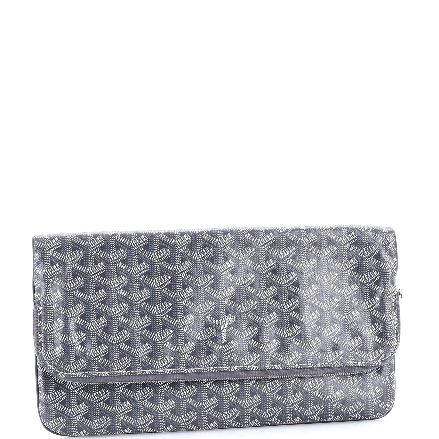 Saint Marie Clutch Coated Canvas