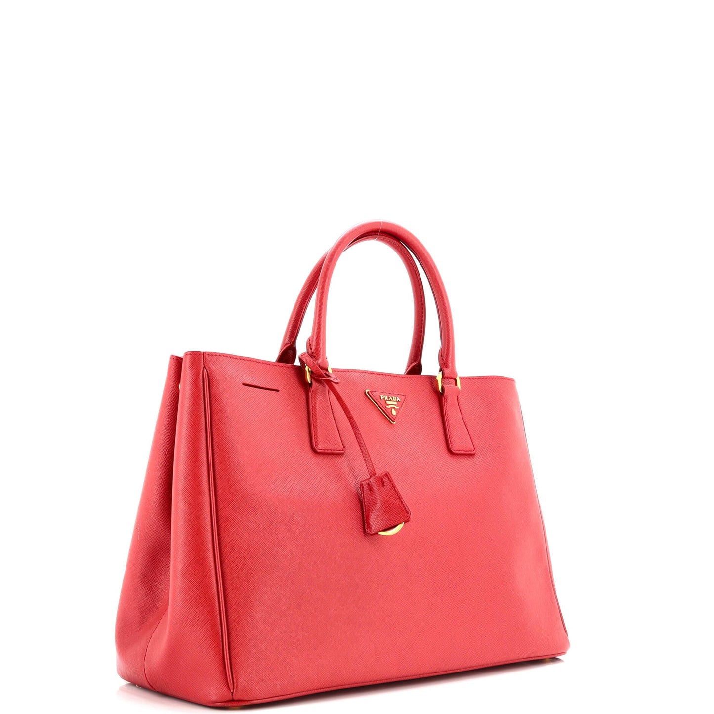 Lux Open Tote Saffiano Leather Large