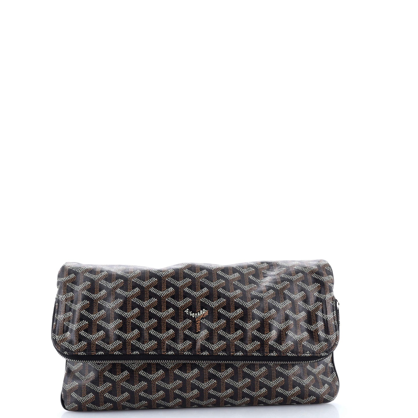 Saint Marie Clutch Coated Canvas