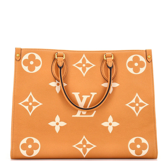 OnTheGo Tote Bicolor Monogram Empreinte Giant MM
