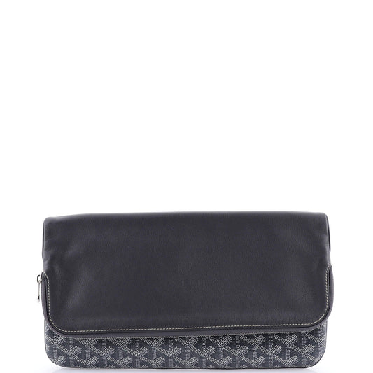 Saint Marie Clutch Coated Canvas
