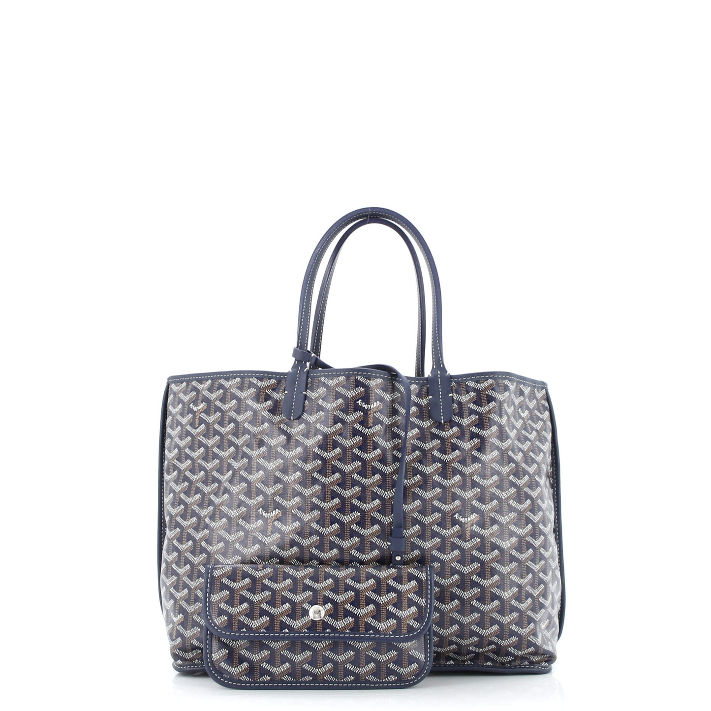 Anjou Reversible Tote Coated Canvas PM