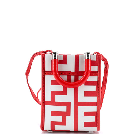 x Marc Jacobs Sunshine Shopper Tote Printed Leather Mini