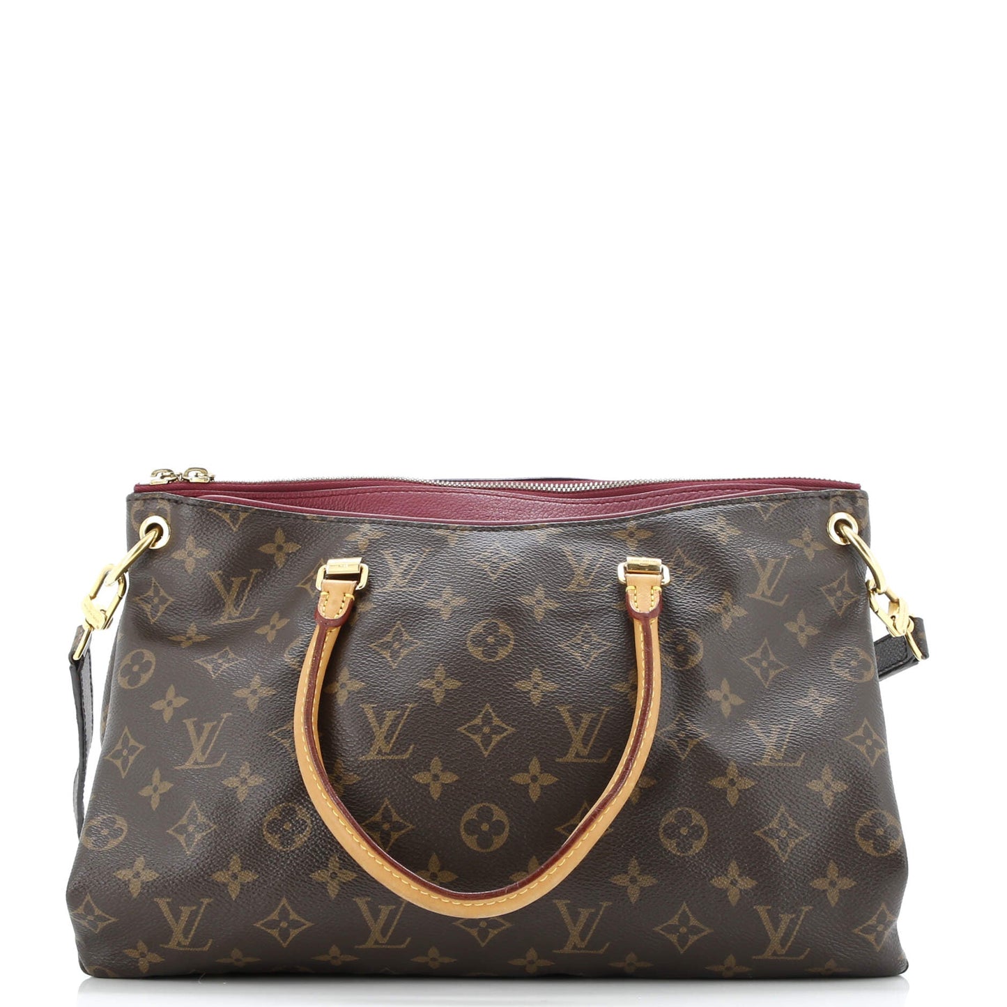 Pallas Tote Monogram Canvas with Leather