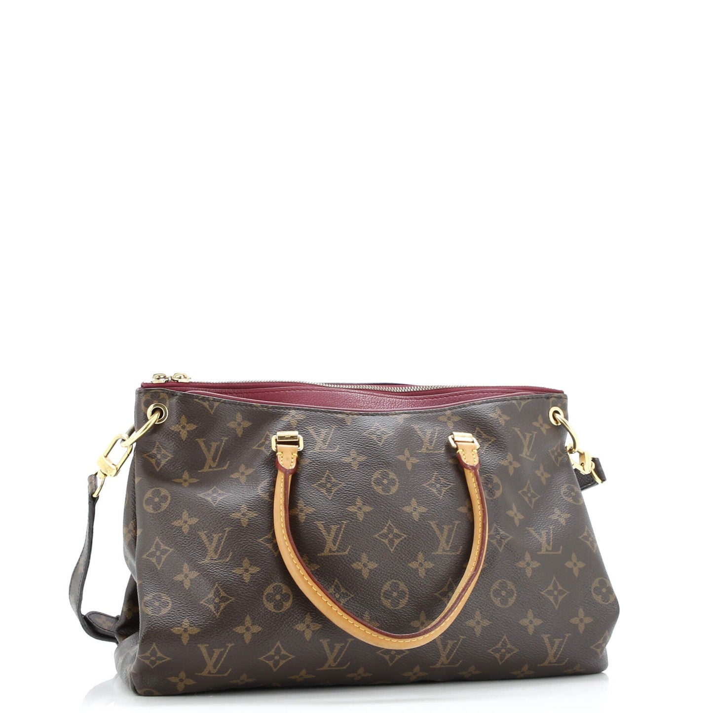 Pallas Tote Monogram Canvas with Leather