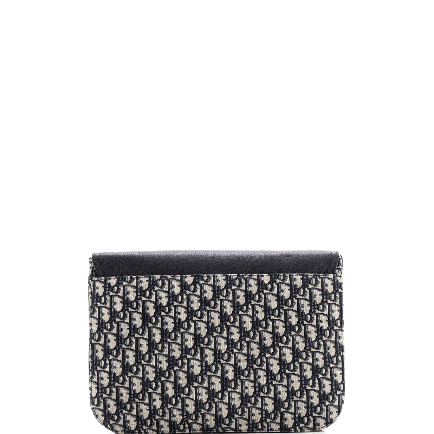 Saddle A4 Clutch Oblique Canvas and Leather