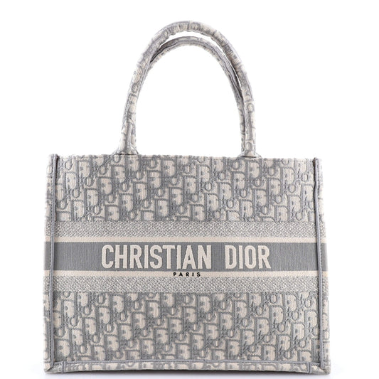 Book Tote Oblique Canvas Medium