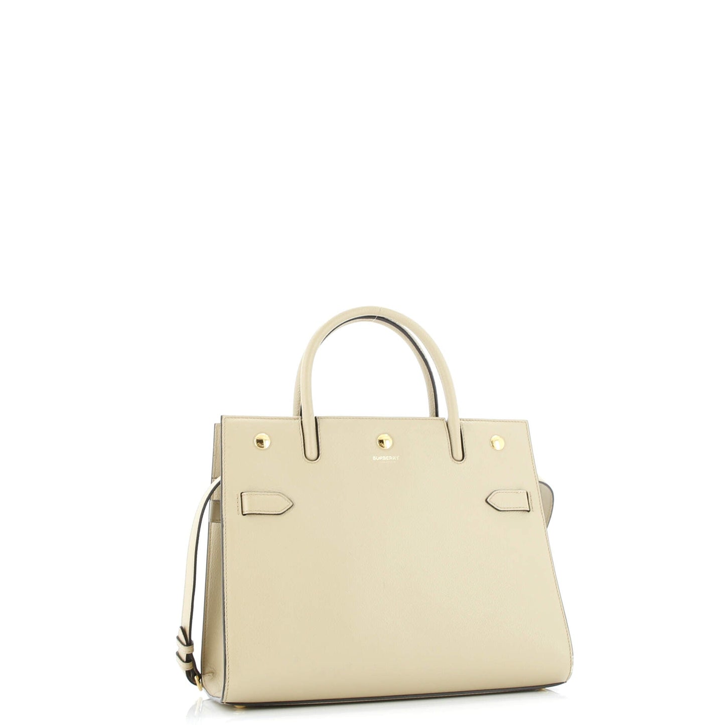 Title Two Handle Tote Leather Small