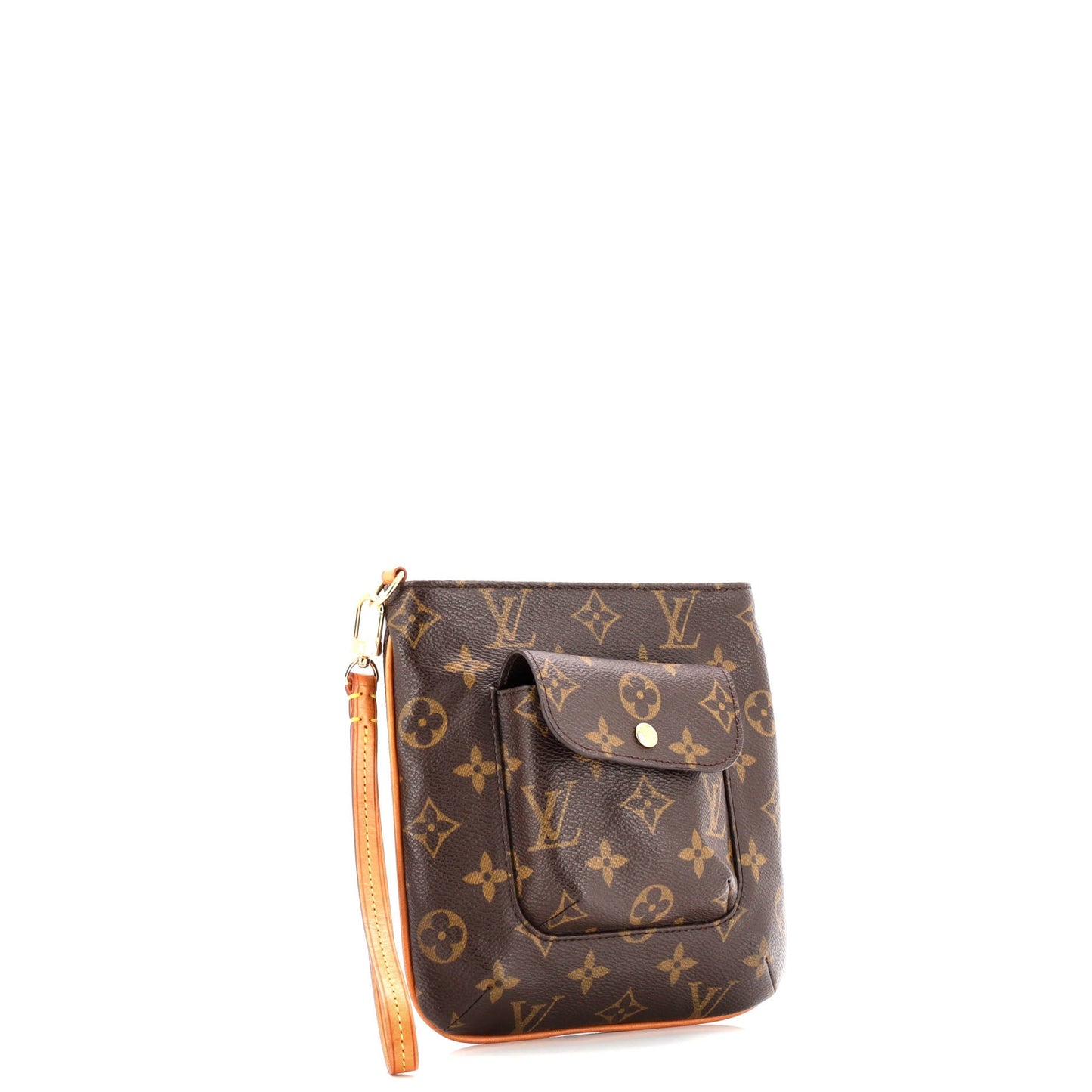 Partition Wristlet Clutch Monogram Canvas