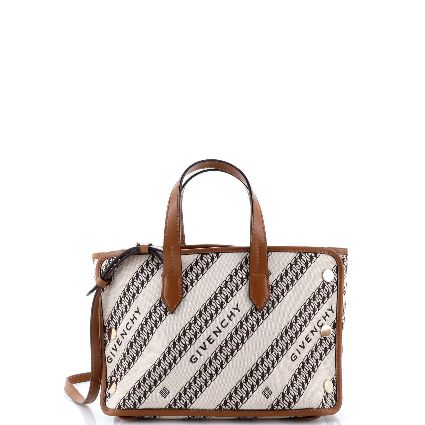 Bond Shopper Tote Logo Jacquard Canvas Mini