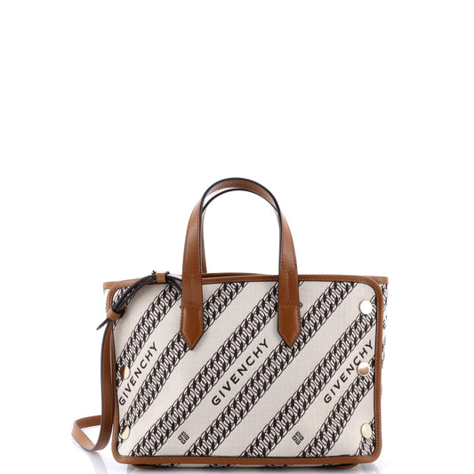 Bond Shopper Tote Logo Jacquard Canvas Mini