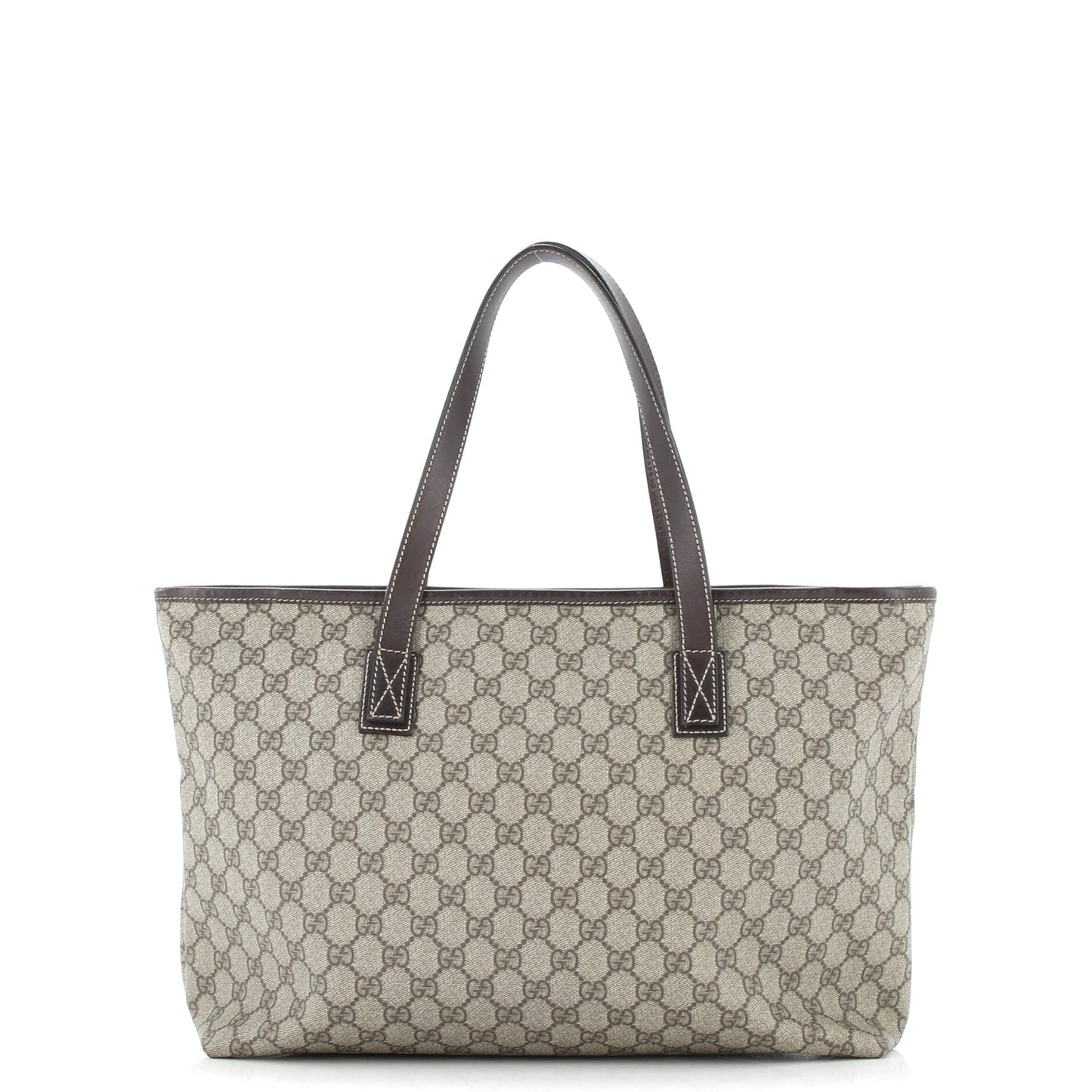 Plus Tote GG Coated Canvas with Leather Medium