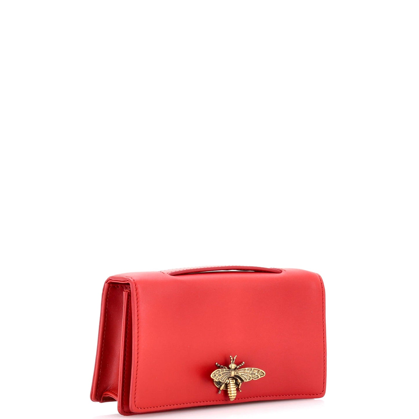 Bee Clutch Leather