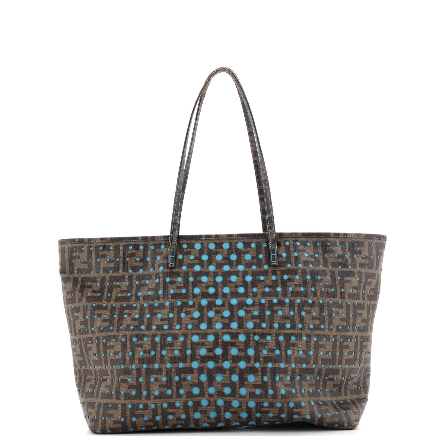 Roll Tote Perforated Zucca Canvas Large