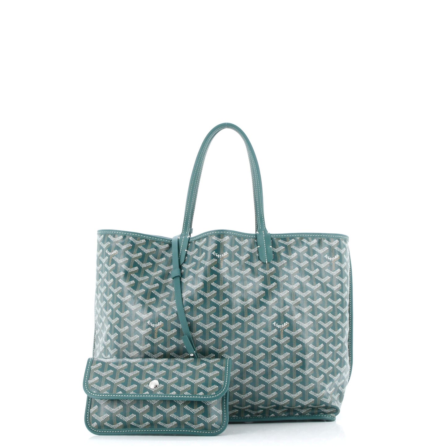 Anjou Reversible Tote Coated Canvas PM
