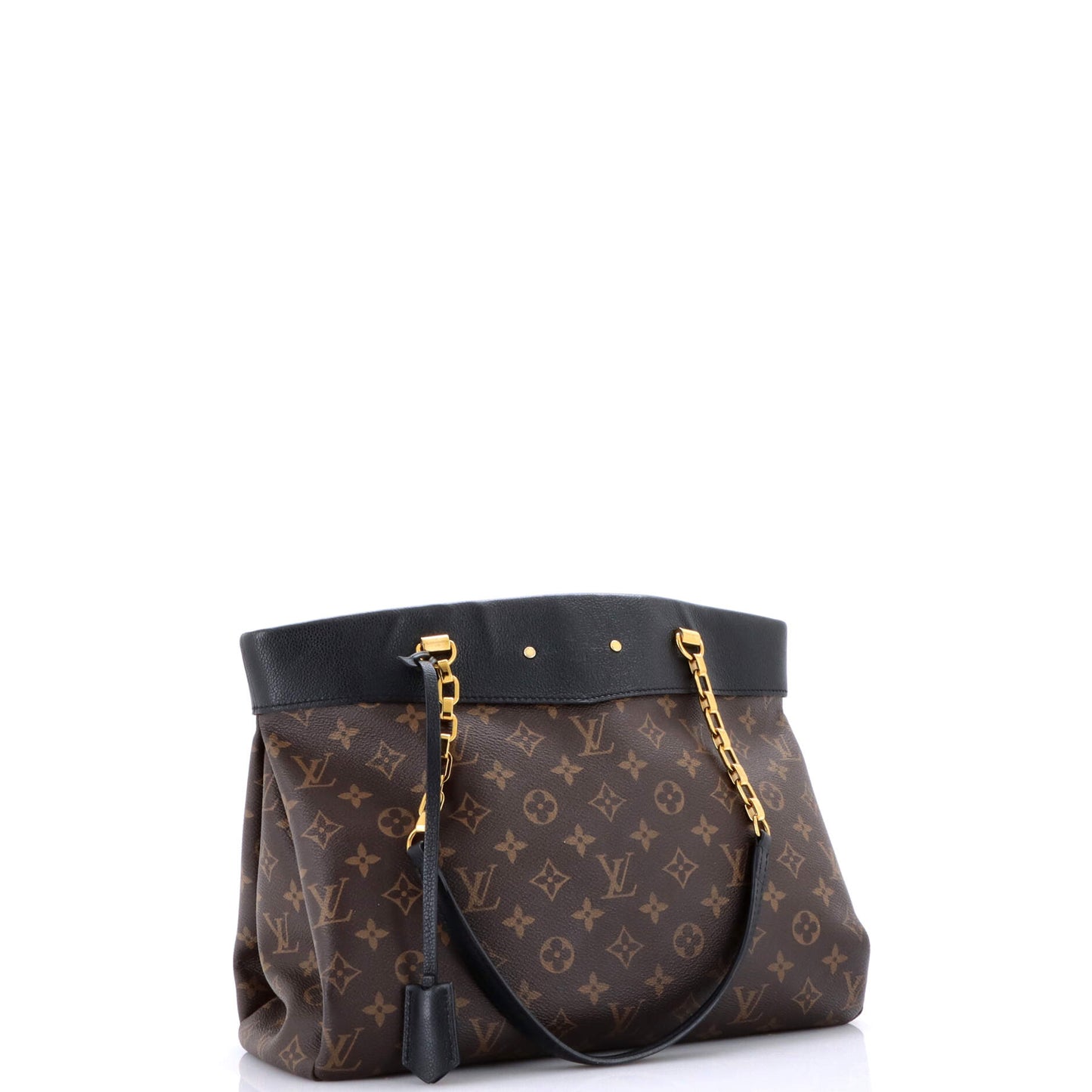 Pallas Shopper Monogram Canvas and Calfskin