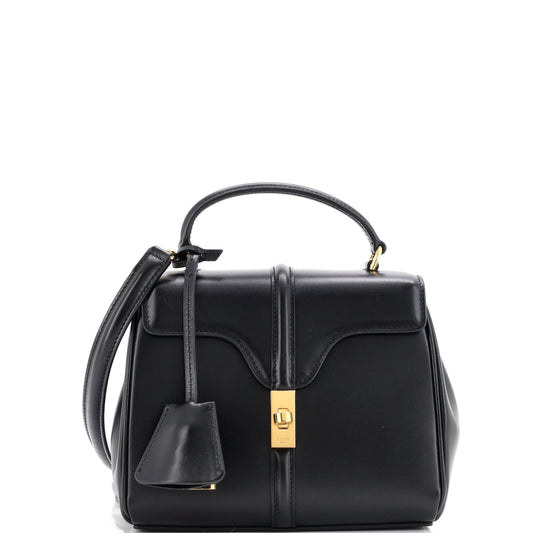 16 Top Handle Bag Smooth Calfskin Mini