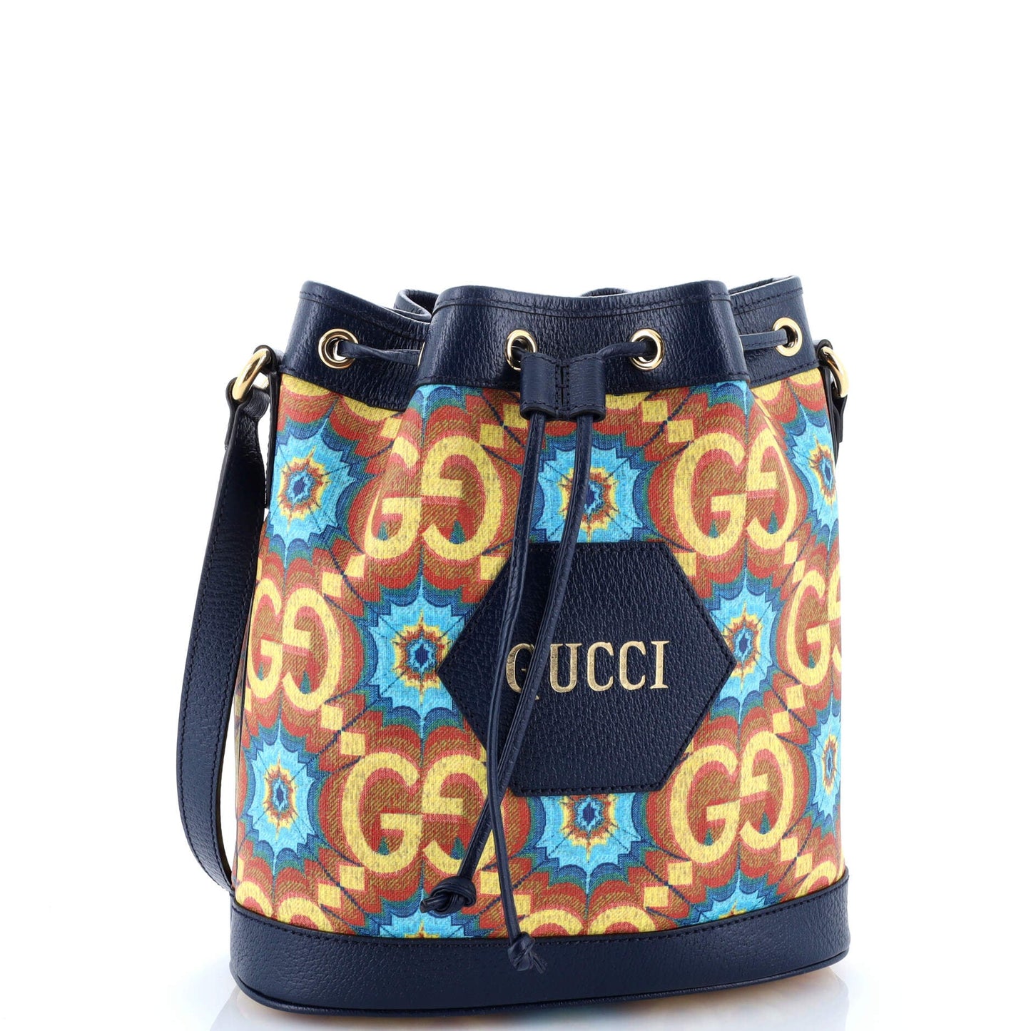 100 Ophidia Bucket Bag Limited Edition Coated Canvas