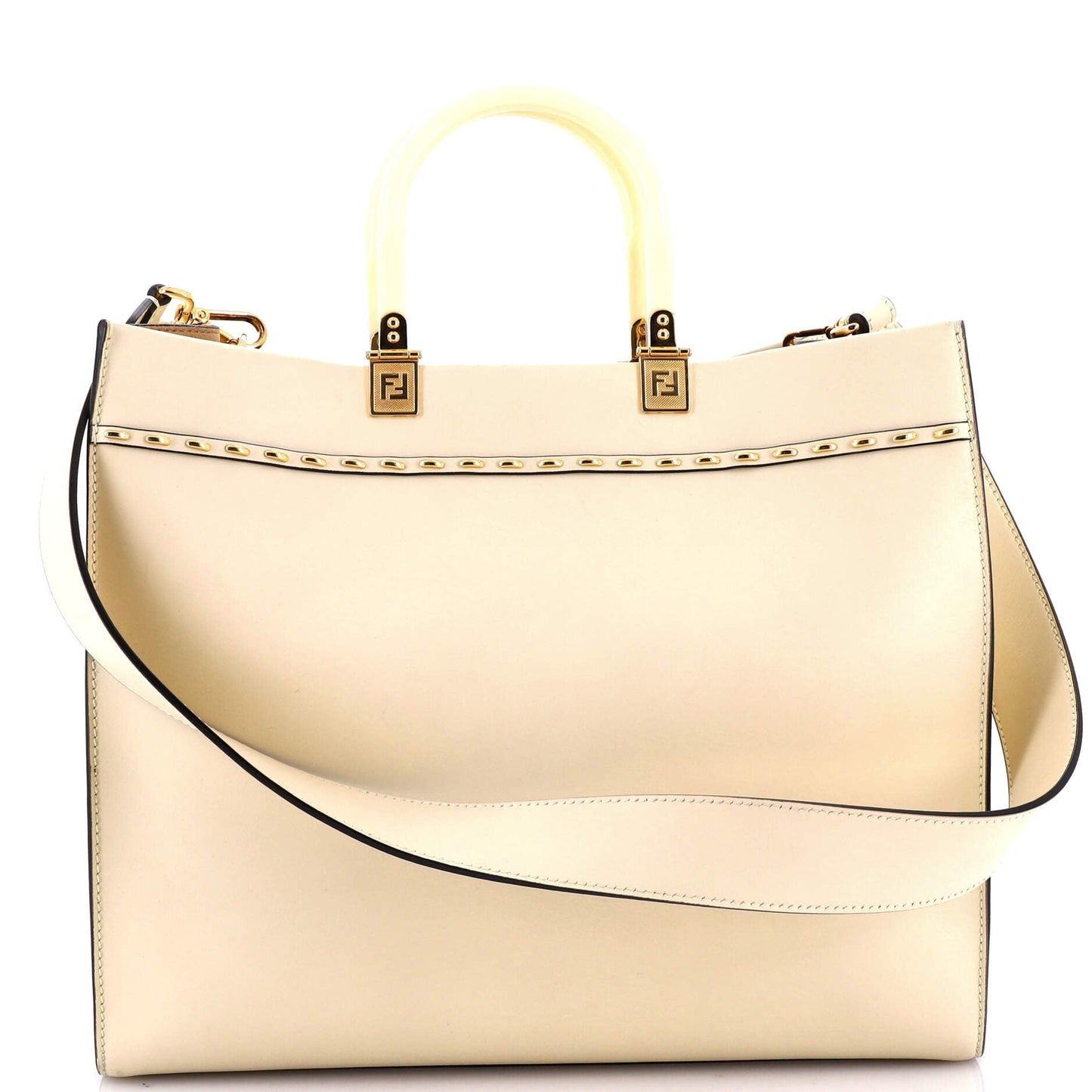 Sunshine Shopper Tote Leather Medium